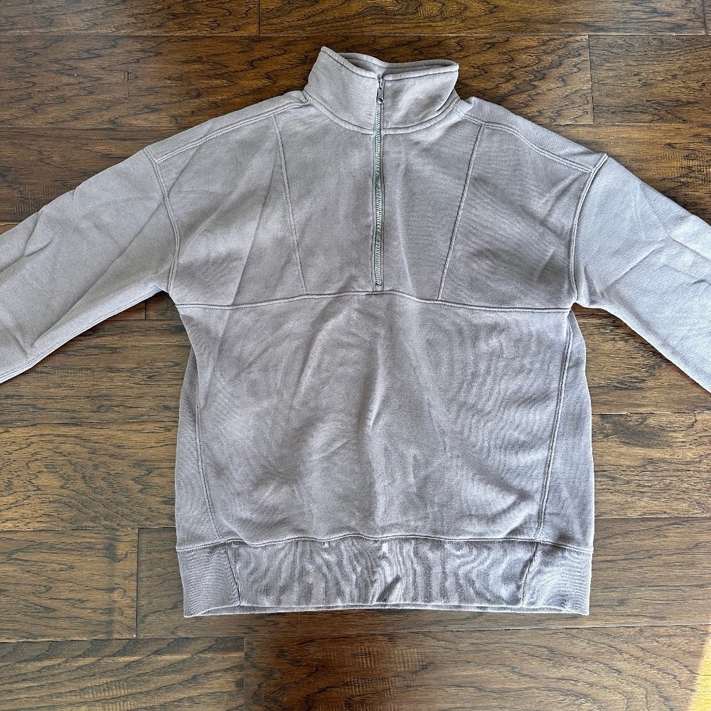 Abercrombie Fleece Zip up sweatshirt